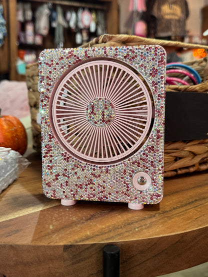 Bedazzle electric fan