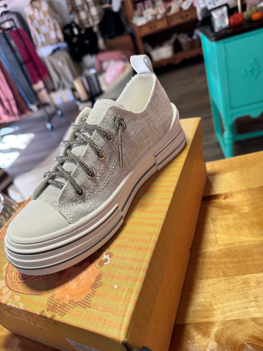 Aman Sparkle - White