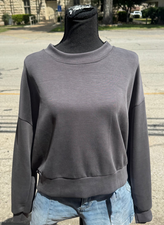 Charlotte Avery Dark Grey Sweatshirt