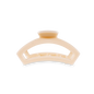Open Almond Beige Medium Claw Clip