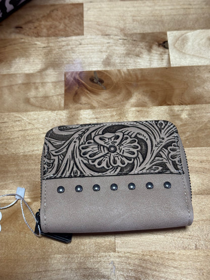 Small Tooled Wrangler Wallet