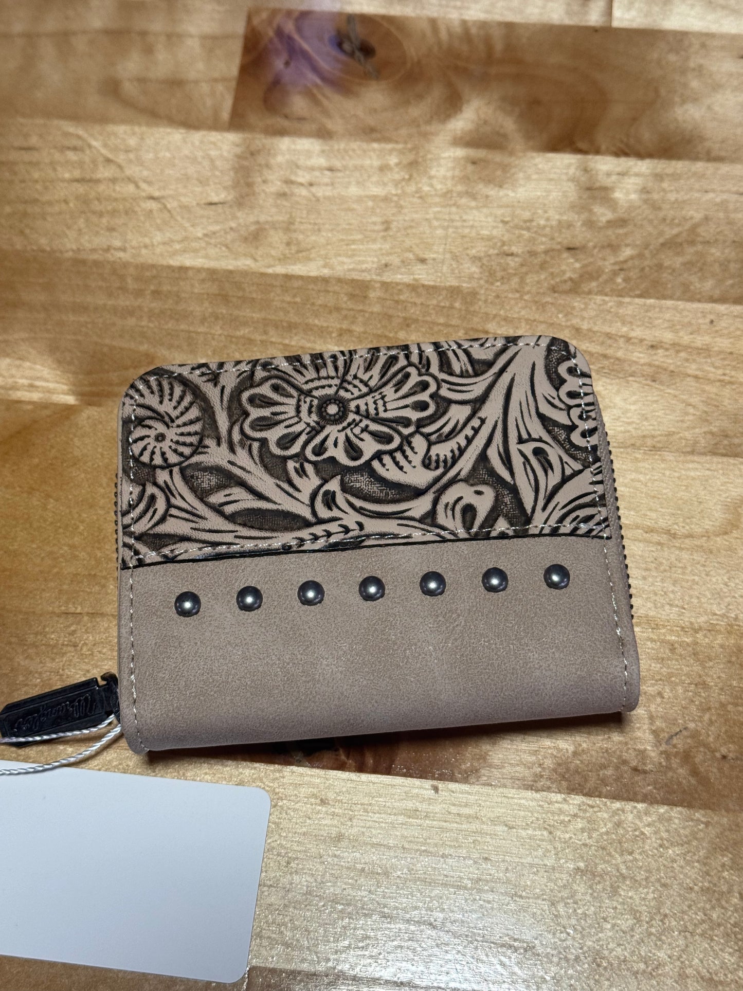 Small Tooled Wrangler Wallet