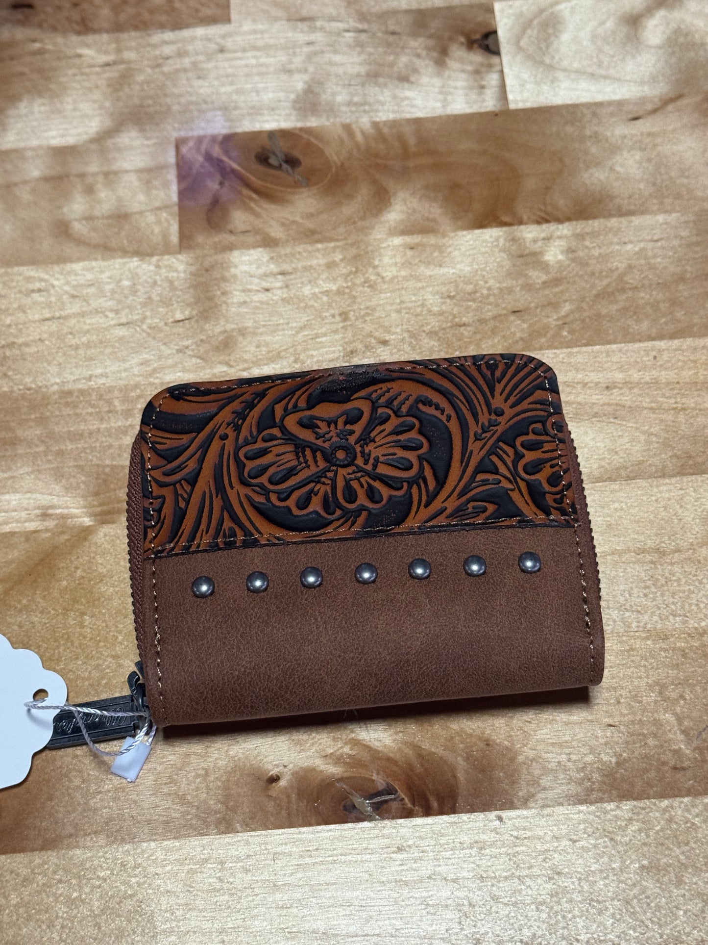 Small Tooled Wrangler Wallet