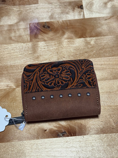 Small Tooled Wrangler Wallet
