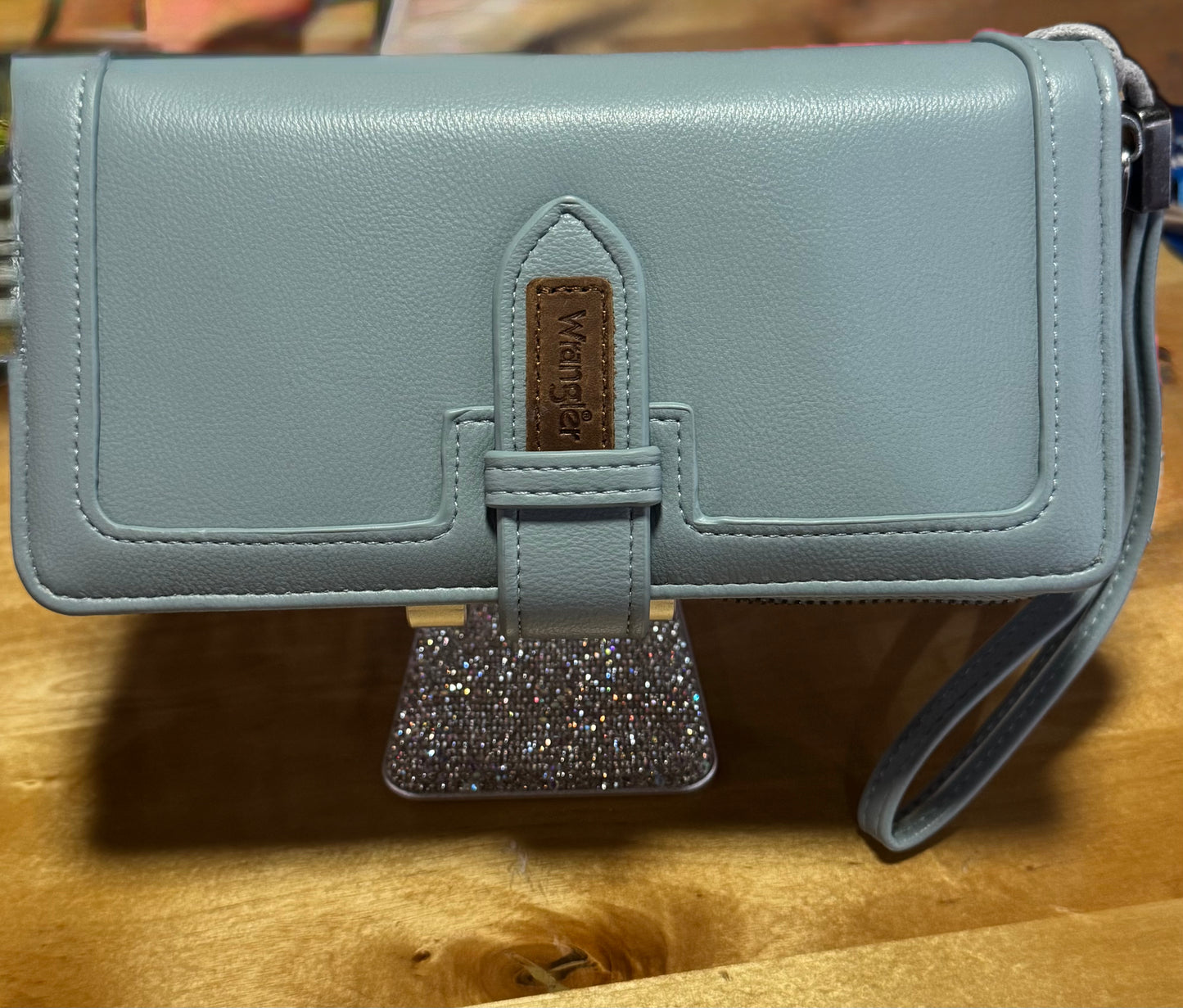 Large WRANGLER wristlet wallet