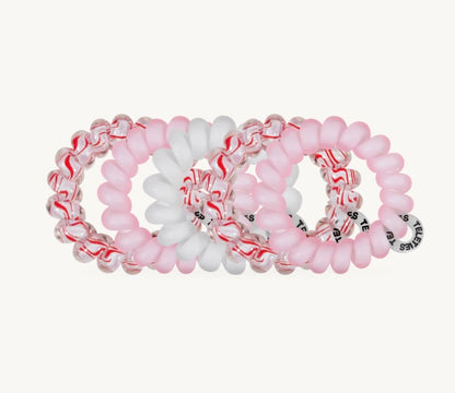 Peppermint pop, tiny hair ties