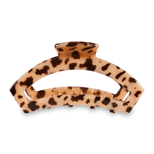 Open Blonde Tortoise Large Claw Clip