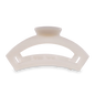 Open Coconut White Large Claw Clip