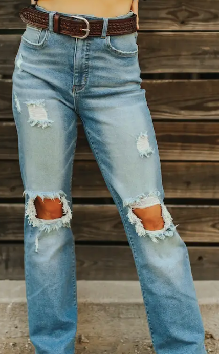 Luck & Blessed Bootcut Jeans