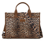 Work Tote/Large Carry Briefcase - Leopard