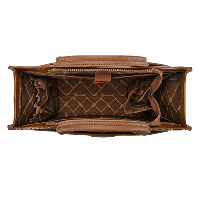Work Tote/Large Carry Briefcase - Leopard