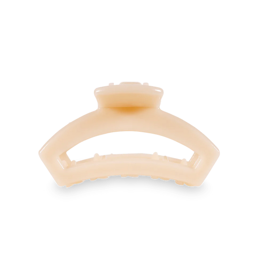 Open Almond Beige Tiny Claw Clip