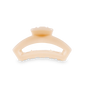 Open Almond Beige Tiny Claw Clip