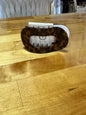 Medium Round Flat Clip Tortoise