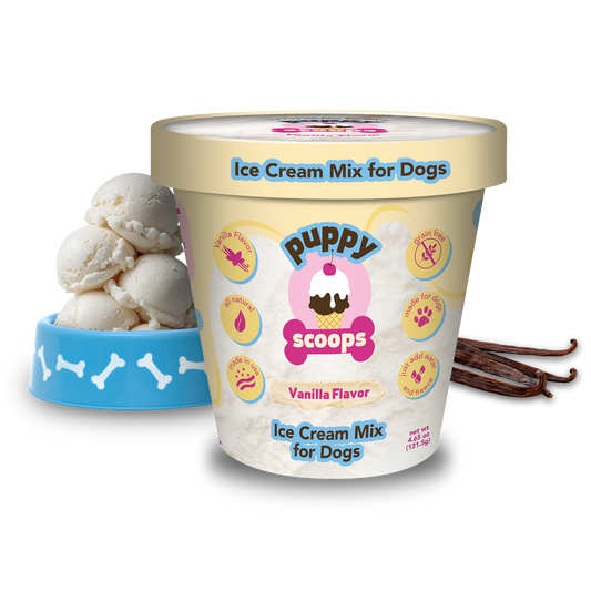 Scoops Ice Cream Mix for Dogs: Vanilla / 4.65 oz