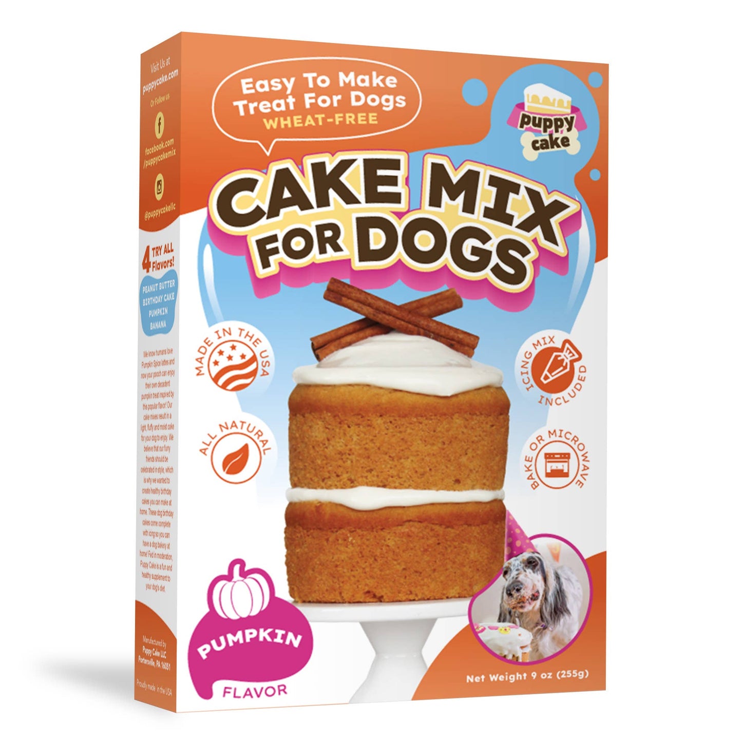Puppy Cake - Dog Birthday with Pupfetti Sprinkles