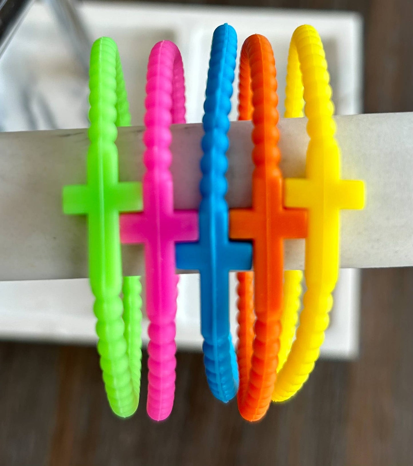 Cross Bracelet Greys
