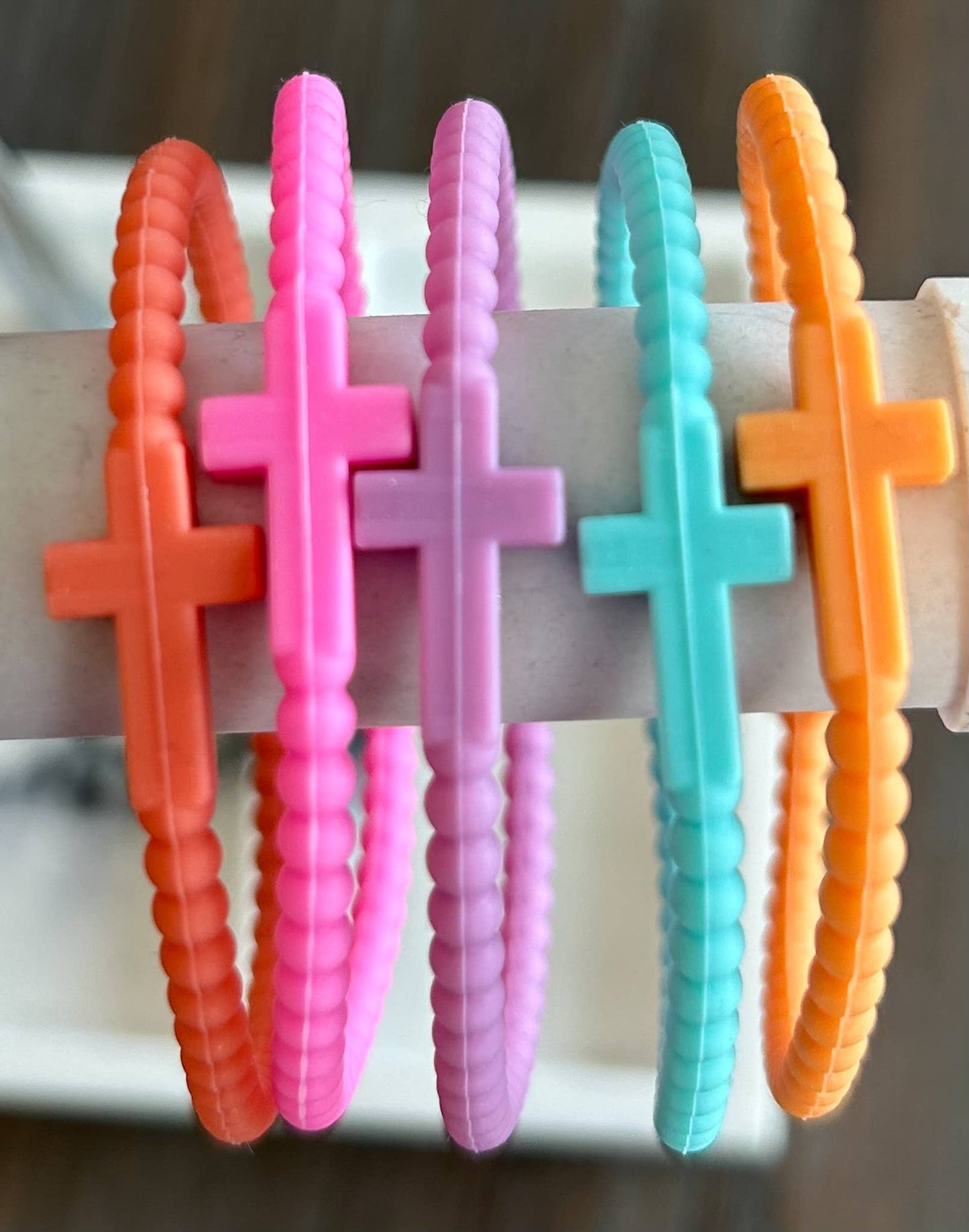 Cross Bracelet Greys