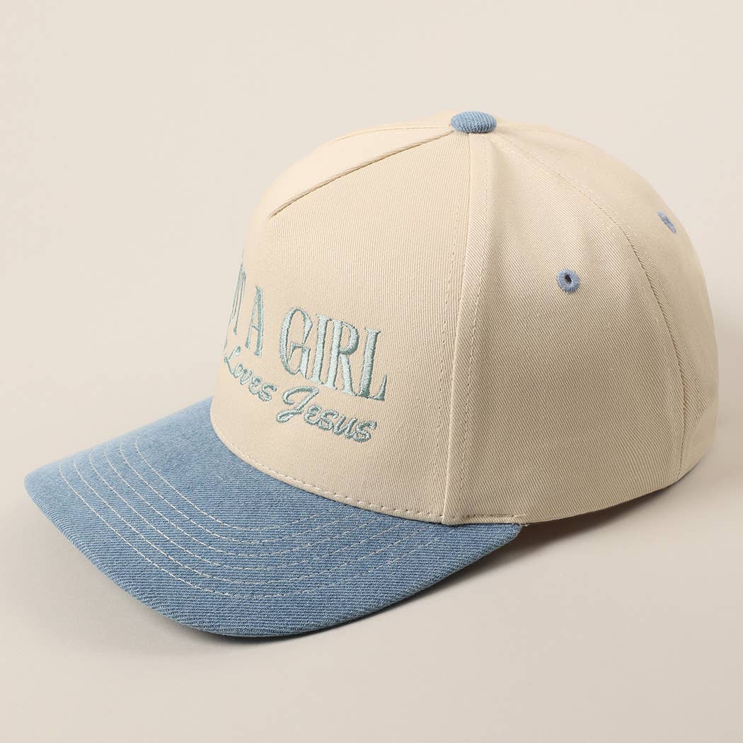 Just A Girl Who Loves Jesus HAT