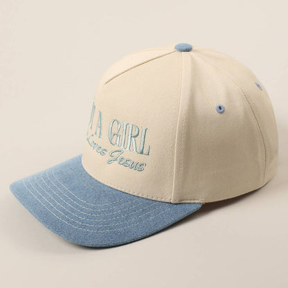 Just A Girl Who Loves Jesus HAT
