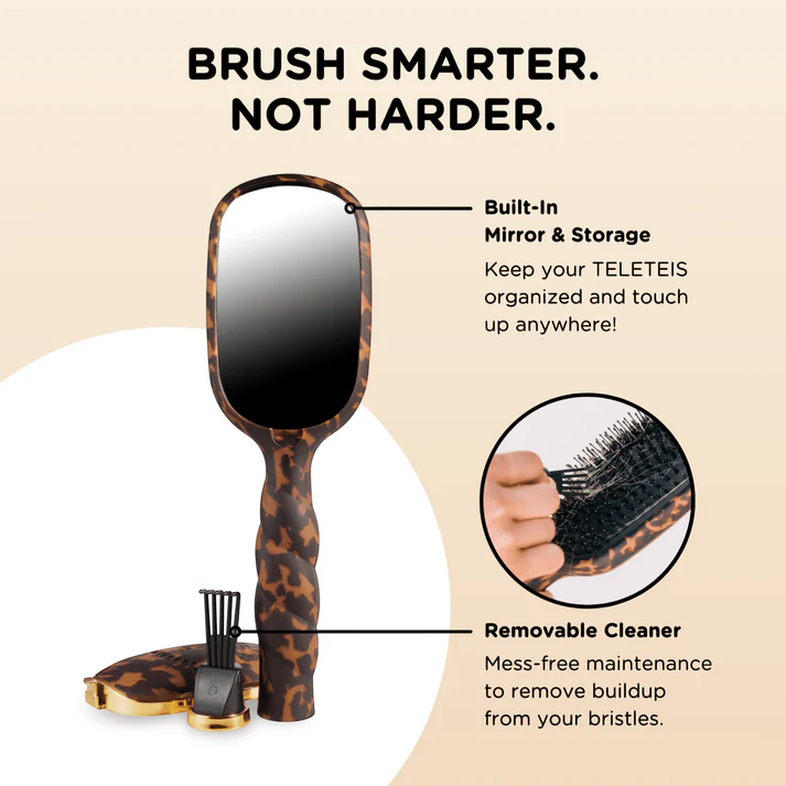 Boar-Tortoise Hairbrush