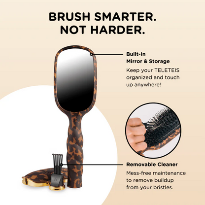 Boar-Tortoise Hairbrush