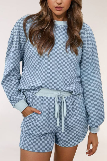 Checkerboard Set: Blue XL