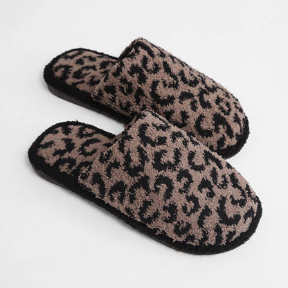 Leopard Slipper: S/M