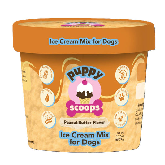 Puppy Ice Cream Mix: Peanut Butter