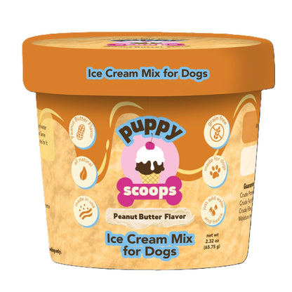 Scoops Ice Cream Mix for Dogs: Carob / 4.65 oz