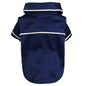 Luxury Silk Pajamas: Navy Blue / S