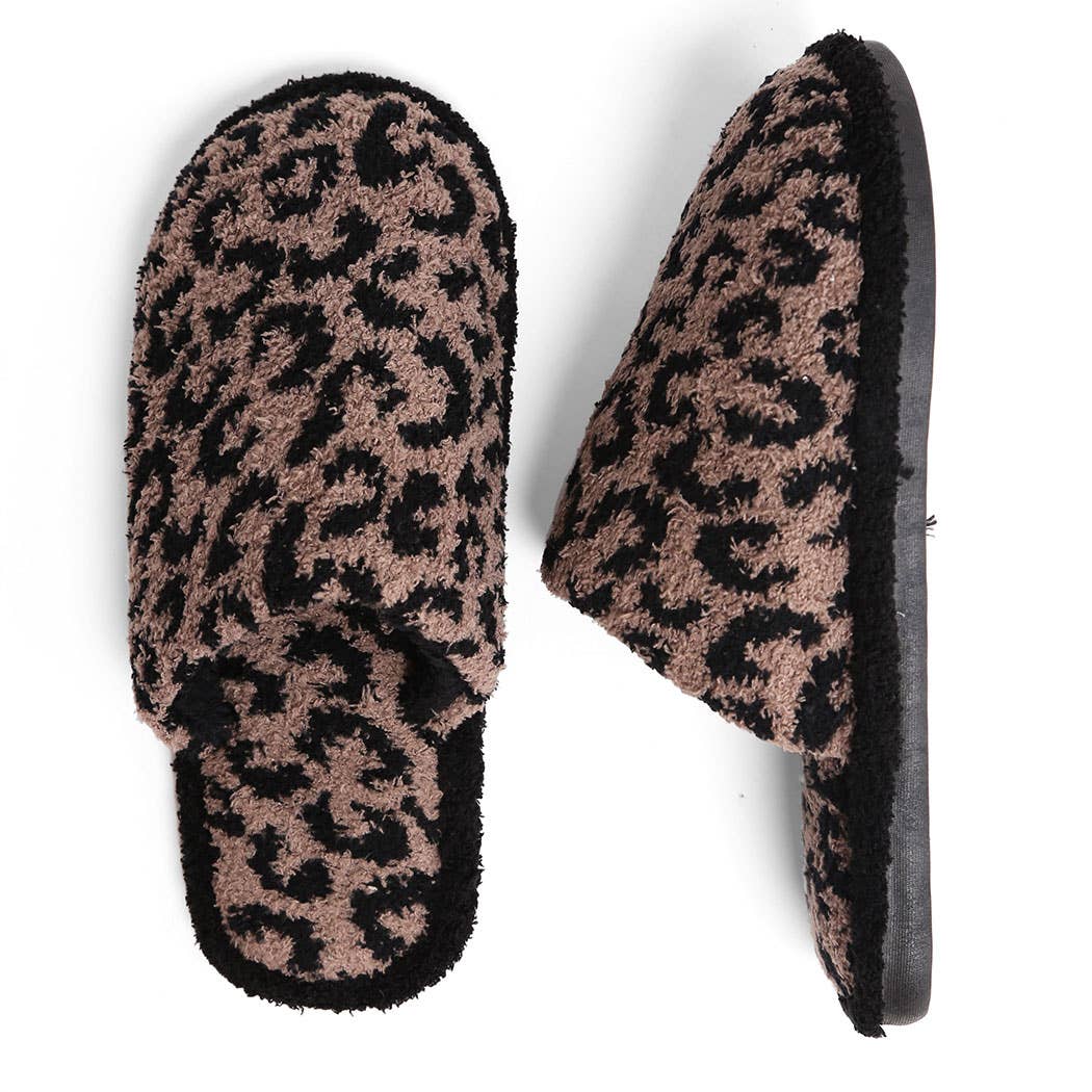 Leopard Slipper: S/M