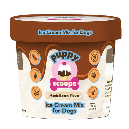 Puppy Ice Cream Mix for Dogs: Maple Bacon