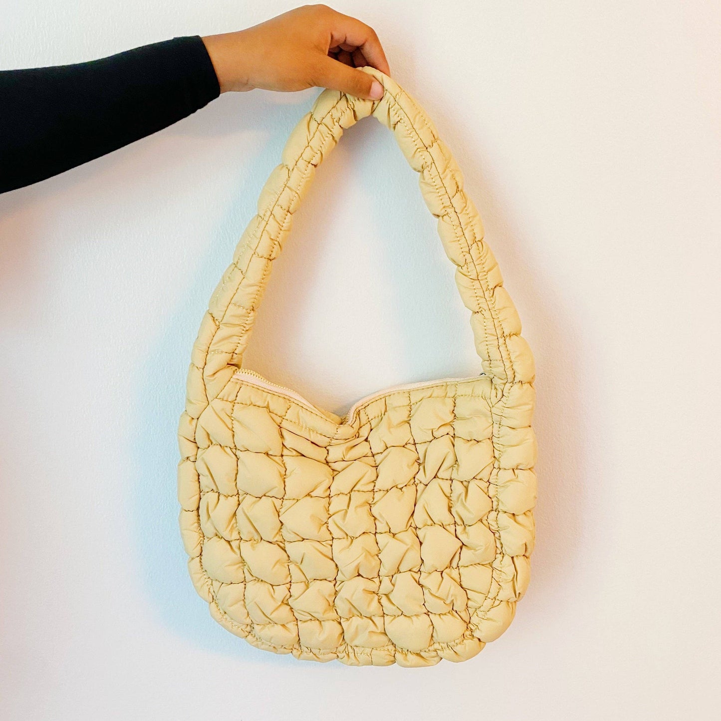 Quilted Bag: Ivory