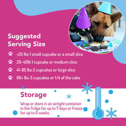 Puppy Cake - Dog Birthday with Pupfetti Sprinkles