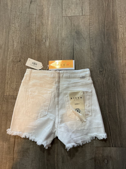 Risen White Shorts